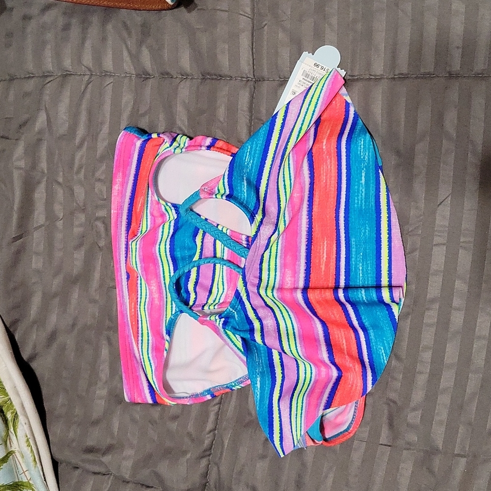 Multi colored cat & jack Swim suit